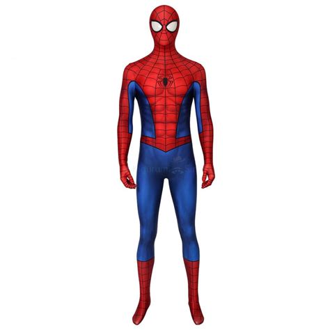 spider man 3d classic suit sipderman cosplay costume