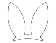 bunny ears emplate easter bunny ears template bunny ears template