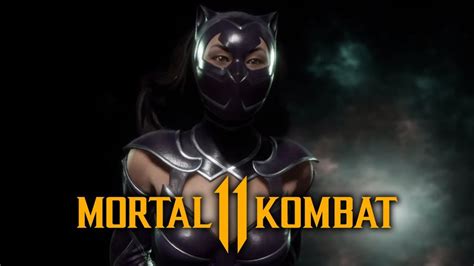 new catwoman skin kitana mortal kombat 11 youtube