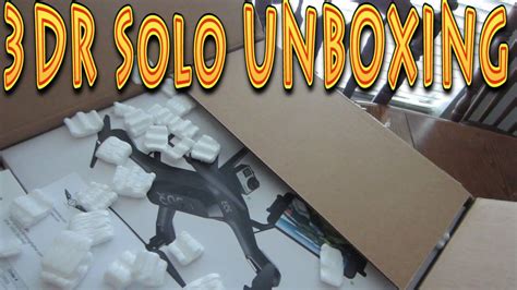 unboxing dr solo  gimbal  robotics drone unboxing  dr solo dr solo