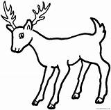 Deer Coloring Pages Kids Coloring4free Printable Head Related Posts sketch template