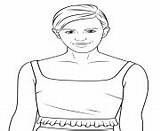 Coloring Celebrity Pages Watson Emma Printable sketch template