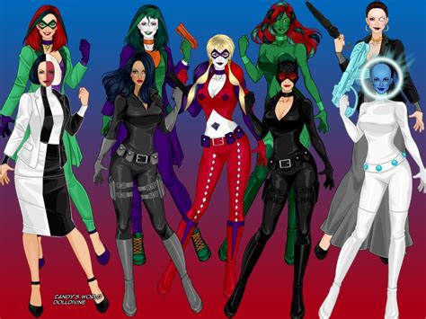 Batmans Rogues Gallery As All Females