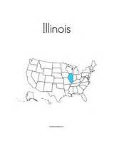 Illinois Coloring Change Template sketch template
