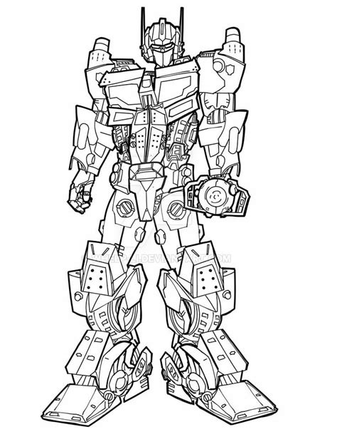 optimus prime coloring pages  printable coloring pages  kids