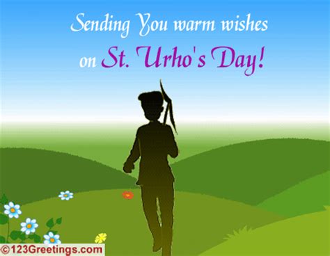 st urhos day wishes  st urhos day ecards greeting cards