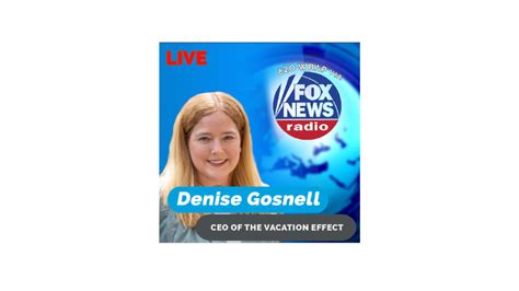 Denise Featured On Fox News Radio Tour On 7 Stations Nationwide