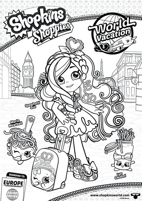 shopkins coloring pages shoppies  getcoloringscom  printable