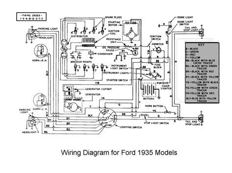 ford truck wiring diagrams  flathead electrical wiring diagrams