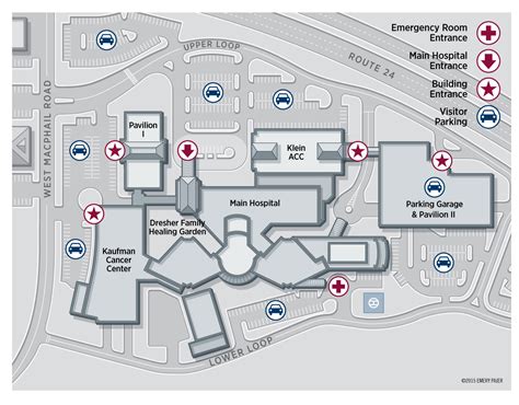washington dc va medical center map