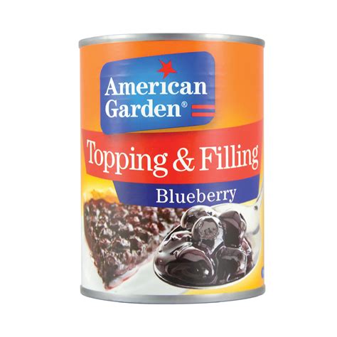 american garden blueberry topping filling      price