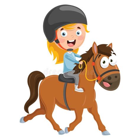 horse riding clipart