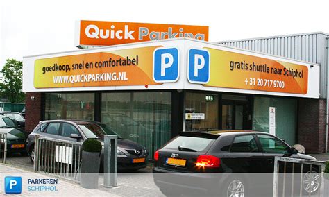 quickparking reserveer uw lang parkeerplaats bij schiphol