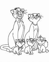Aristocats Malley Toulouse Berlioz Kittens Disneyclips sketch template