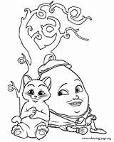 Puss Coloring Humpty Dumpty Botas Recortar Pegar ähnliche Kategorien sketch template