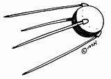 Sputnik Satellite Yawd sketch template