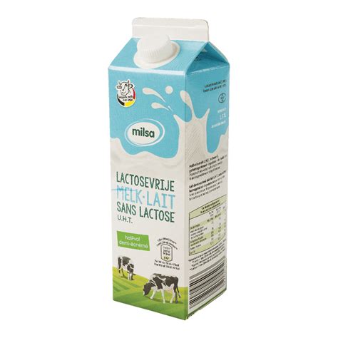 milsa lactosevrije halfvolle melk kopen bij aldi belgie