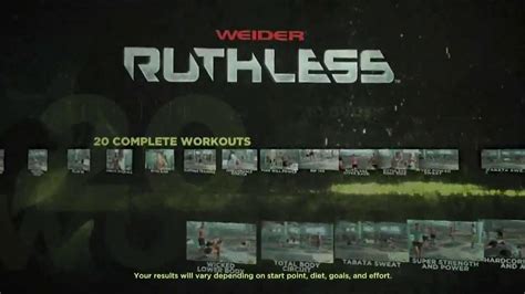 Weider Fitness Tv Commercial Ruthless Ispot Tv