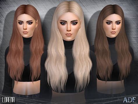 sims  cc female hair pack deliveryvfe