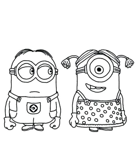 minion drawing template  paintingvalleycom explore collection