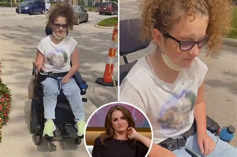 teen mom leah messer s daughter ali 11 rides hot pink wheelchair