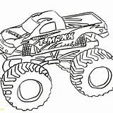Monster Truck Coloring Pages Printable Digger Grave Drawing Zombie Line Jam Getcolorings Color Getdrawings Clipartmag sketch template