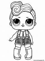 Lol Dolls Coloring Surprise Pages Printable Doll Print Color Info Getcolorings sketch template