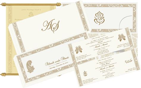 scroll wedding invitations s 526