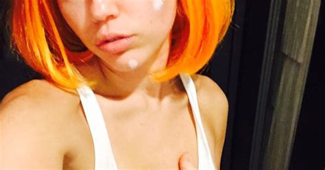 Miley Cyrus Flashes Nipple In Instagram Selfie Us Weekly