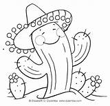 Coloring Pages Mayo Cinco Cactus Desert Print Plants Dancing Printable Color Tuesday Getdrawings Getcolorings sketch template