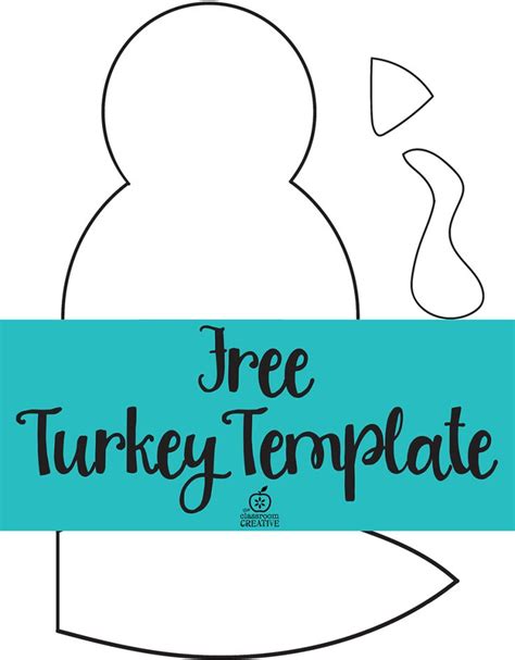 turkey template ideas  pinterest fall crafts