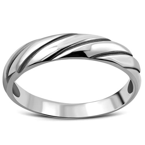 plain rings plain simple sterling silver ring rp