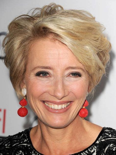 emma thompson messy cut in 2018 hair pretties pinterest トンプソン