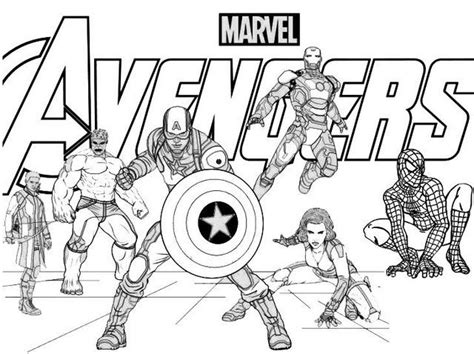 avengers endgame coloring pages  images mencari mainan