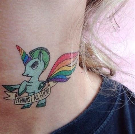 Feminist Tattoo Feminist Tattoo Feminist Tattoos Unicorn Tattoos