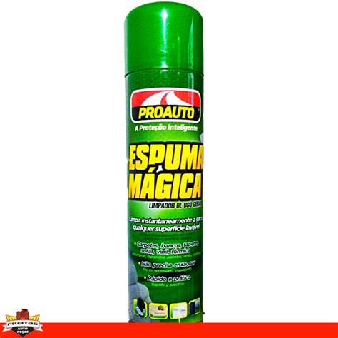 spray limpa estofados couro bancos espuma magica proauto r 30 00 em