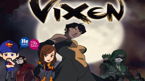 comic frontline he said she said vixen animated series pilot