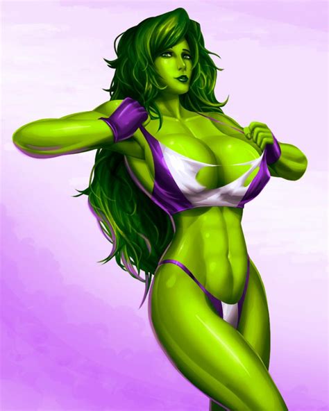 She Hulk By Svoidist On Deviantart
