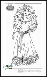 Brave Merida Coloriage Coloringhome Princesse Teamcolors Obsessed sketch template