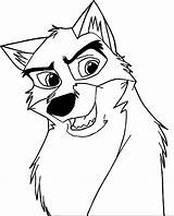 Balto Coloring Wolf Smile Pages Wecoloringpage Jenna Sheets Dinosaur sketch template