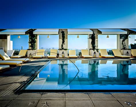 Hotels With Indoor Pools In Los Angeles Relaxing At The Indoor Pool