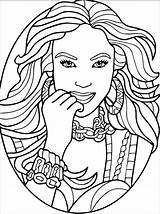 Coloring Pages Adult Women Adults Printable Books Beauty App Beautiful Book Antistress Girls sketch template