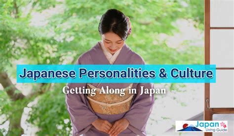 japanese personalities and culture getting along in japan
