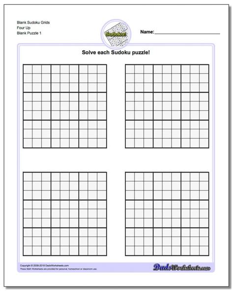 printable blank sudoku grids shop fresh printable blank sudoku
