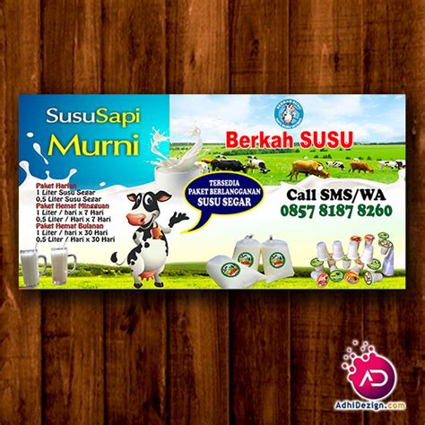 Banner Susu Sapi Murni 57 Koleksi Gambar
