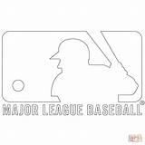 League Astros Justice Marlins Sox Supercoloring Diamondbacks Yankees Imprimir sketch template