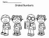 Ordinal Numbers Worksheets Subject sketch template