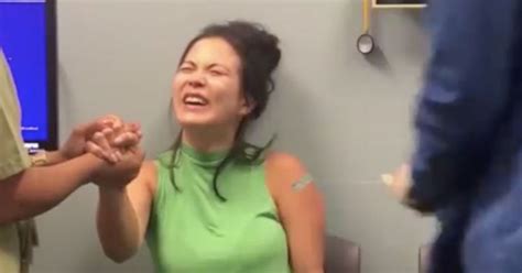 woman terrified of needles films her extreme way of coping