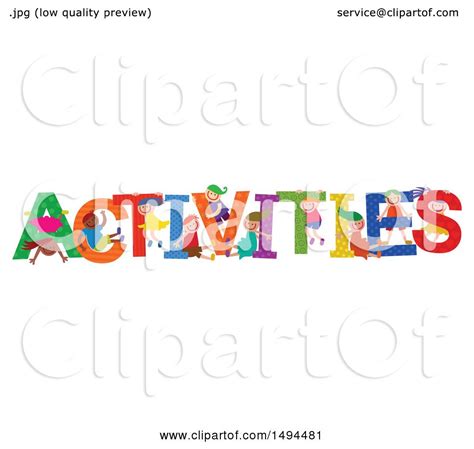 activities sign clip art