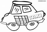 Taxi Cab Driver Coloring Drawing Pic Getcolorings Getdrawings sketch template